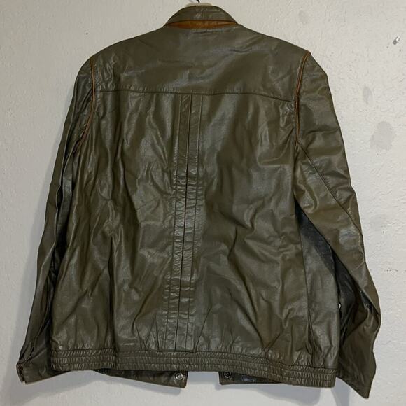 Vintage leather jacket Split end ltd. Y2k 90s • unisex - Picture 5 of 11